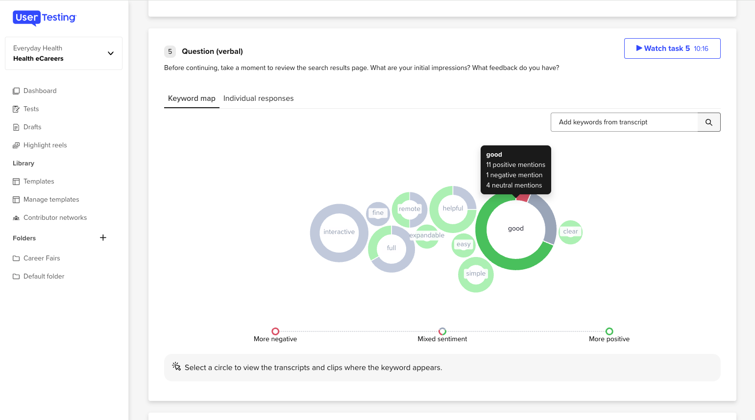 image from User Testing