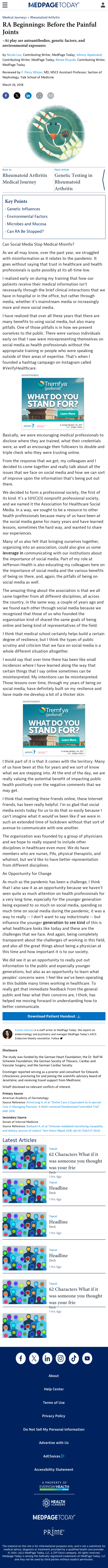 medical journeys article page mobile